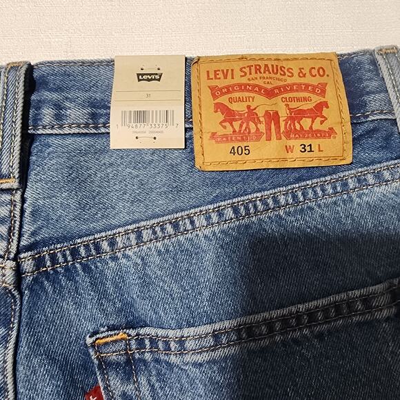 Levi's 401 standard shorts size 31 W31xL19 men's - Picture 5 of 6